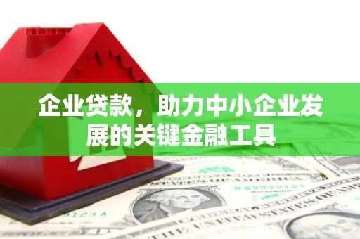 肇州企业贷款，助力中小企业发展的关键金融工具