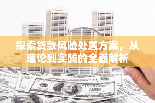 肇州探索贷款风险处置方案，从理论到实践的全面解析