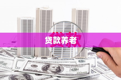 肇州贷款养老