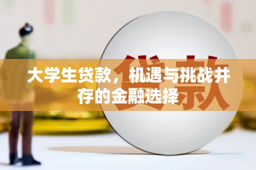 肇州大学生贷款，机遇与挑战并存的金融选择