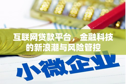 肇州互联网贷款平台，金融科技的新浪潮与风险管控