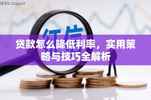 肇州贷款怎么降低利率，实用策略与技巧全解析